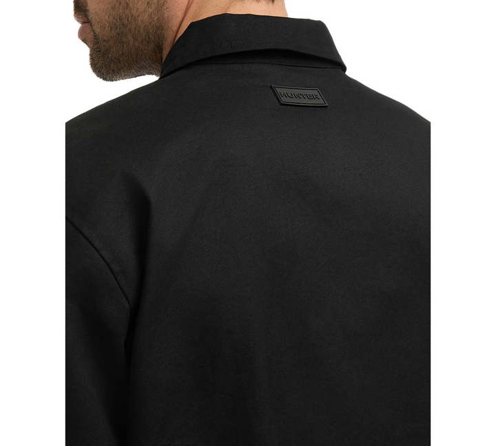 Translation missing: en.Hunter Men's Foster Wax Trucker Jacket Size 2XL Black Cotton Water Repel