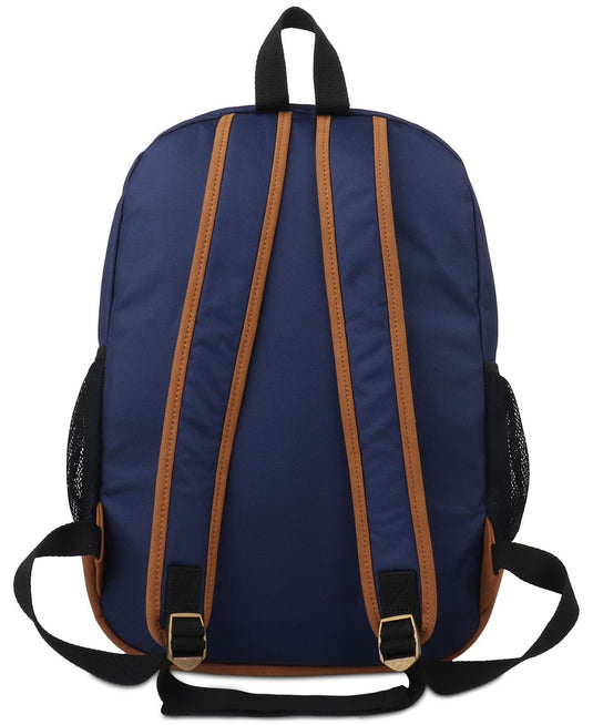 Translation missing: en.Sun + Stone Riley Colorblocked Backpack Navy Blue-One Size