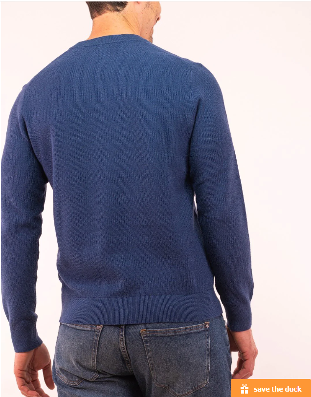 Translation missing: en.Michael Kors Men's Regular-Fit Solid Sweater in Denim Blue-Size 2XL