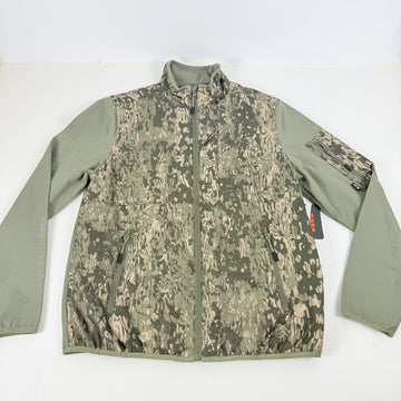 Translation missing: en.Bass Outdoor Men's Earlybird Runner Camo Jacket Bark Camo Deep Lichen-Small