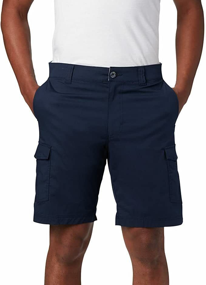 Translation missing: en.Columbia Men's Reg-Fit Brentyn Trail Cargo Shorts10" in Collegiate Navy-Size 30