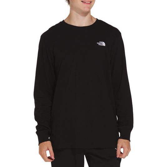 Translation missing: en.The North Face Men's Evolution Long-Sleeve Logo T-Shirt - TNF Black-Small