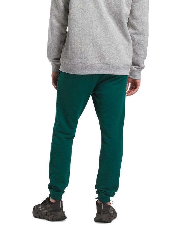 Translation missing: en.Reebok Identity Soft Fleece Joggers College Green Size Small Elastic Cuff Mens