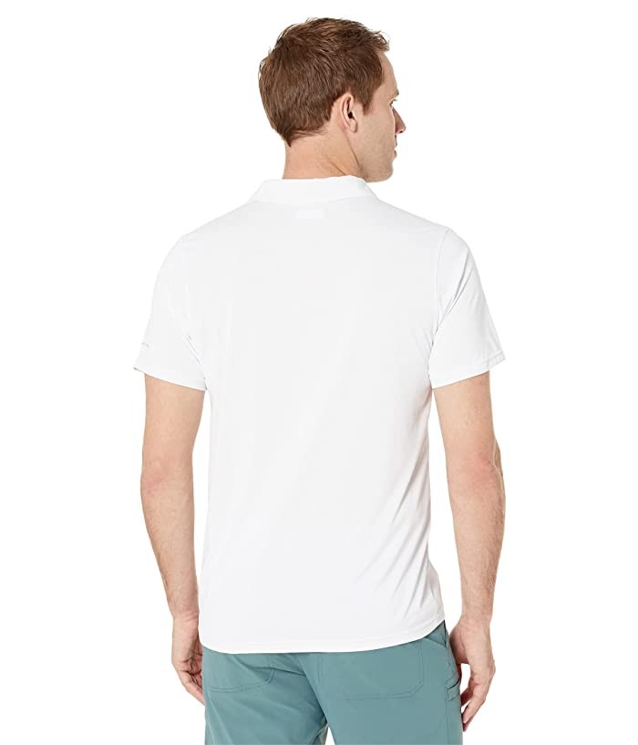 Translation missing: en.Columbia Men's Hike Polo Shirt in White-2XL