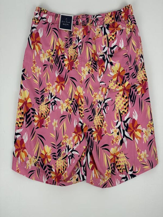 Translation missing: en.Club Room Men's Tropical 7" Swim Shorts Pink Rose-XL