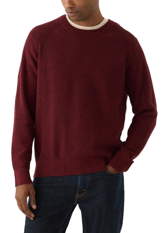 Translation missing: en.Michael Kors Mouline Sweater Dark Brandy Size Medium  Men's Modern-Fit Textured