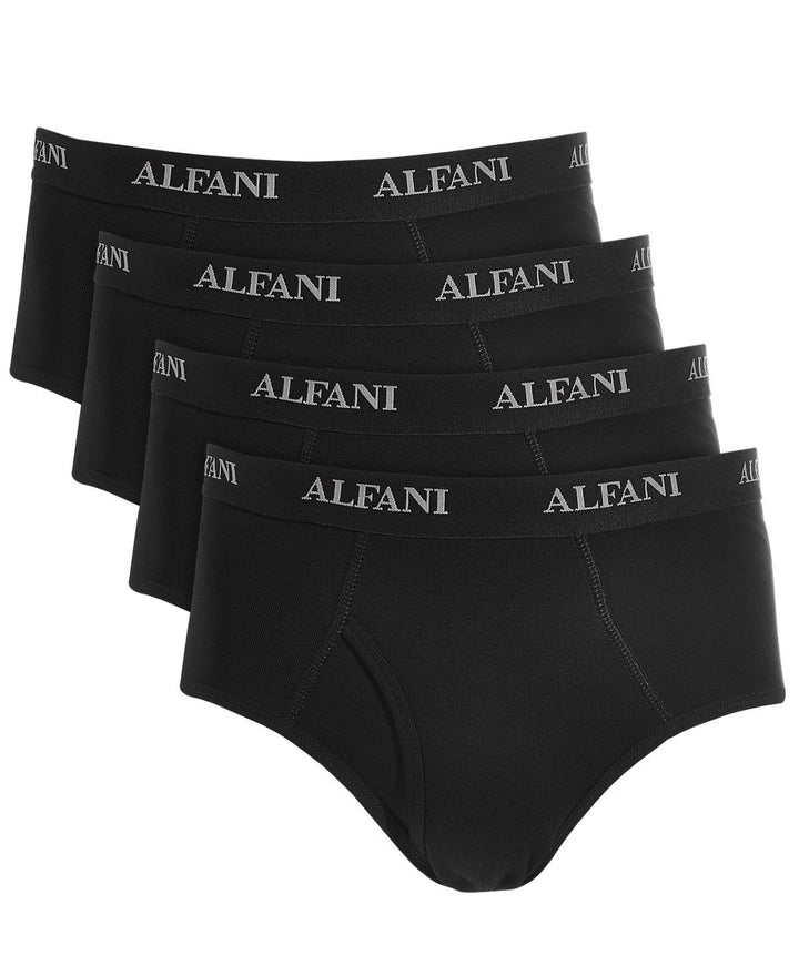 Translation missing: en.Alfani Men's Clasic Briefs Size Small Black Combed Cotton Soft Feel Double Pouch