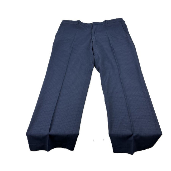 Translation missing: en.Perry Ellis Portfolio Men's Modern-Fit Stretch Resolution Dress Pants Navy-33/32