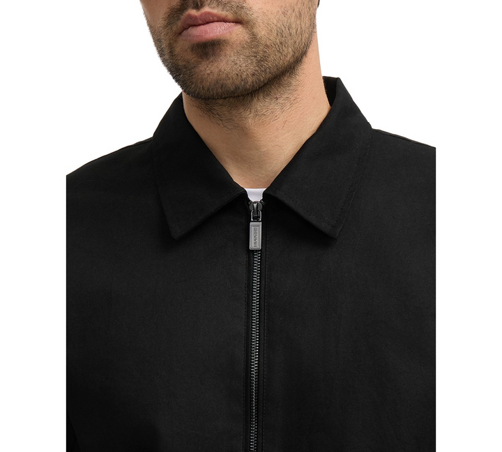 Translation missing: en.Hunter Men's Foster Wax Trucker Jacket Size 2XL Black Cotton Water Repel