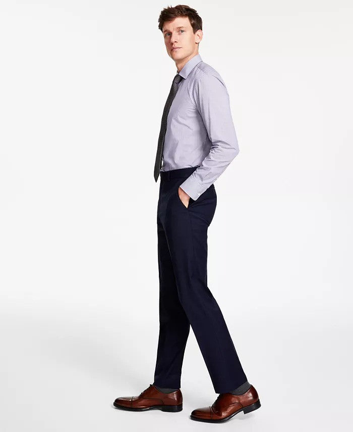 Translation missing: en.Tommy Hilfiger Ryland Dress Pants Mens 30x32 Blue Modern-Fit Stretch Wool Blend