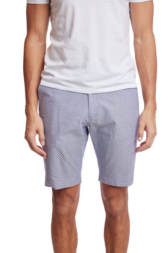 Translation missing: en.Paisley &amp; Gray Flex Shorts Men's 38W Navy Slim-Fit Blue Flower 10.75 Inseam