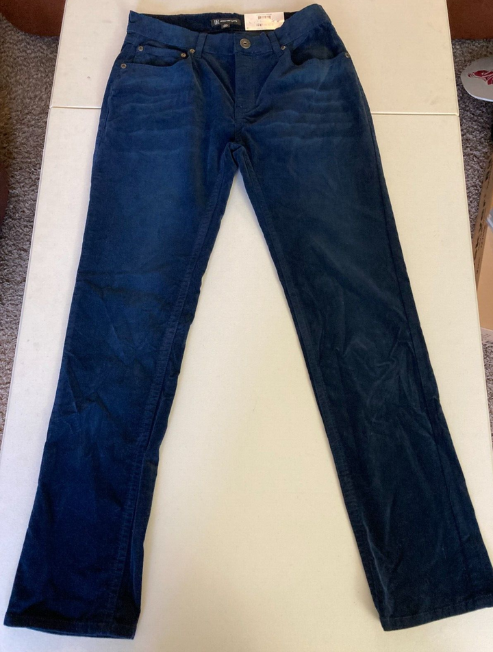 Translation missing: en.International Concepts Men's Slim Straight Comfort Stretch Pants in Navy-30/30