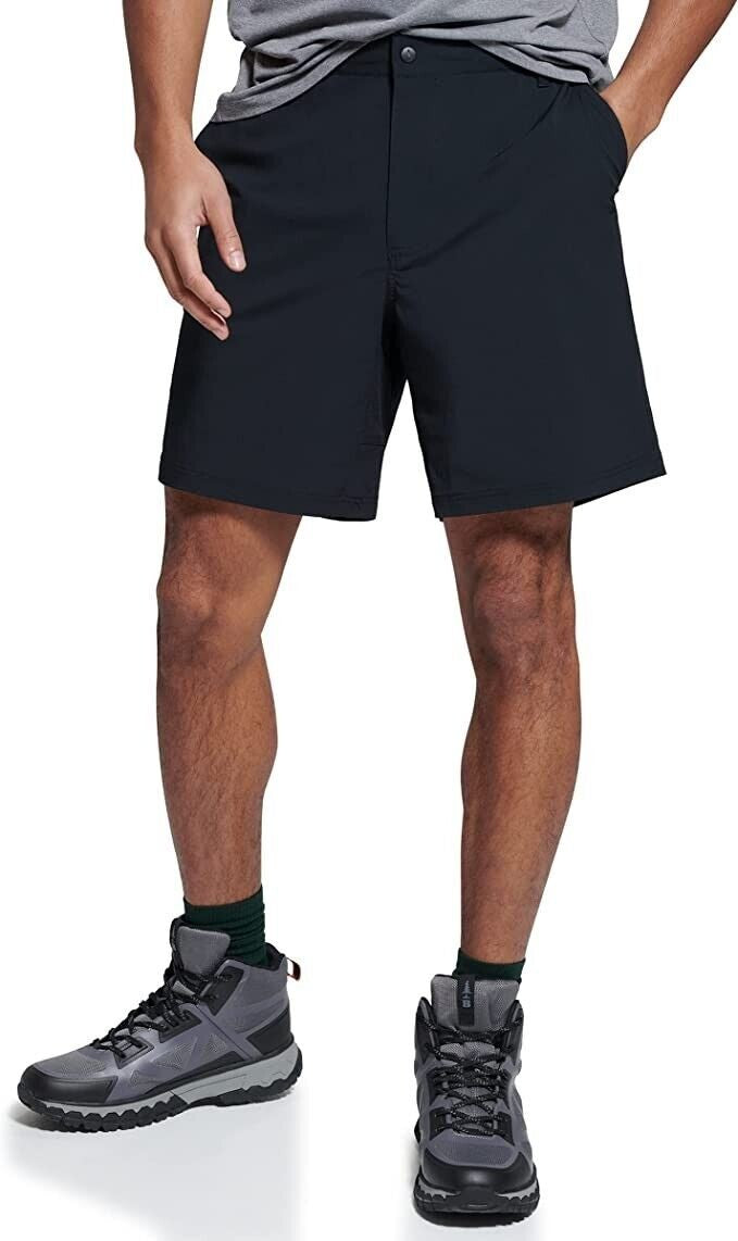 Translation missing: en.Bass Outdoor Men's Boulder Hiker Shorts in Black-XL