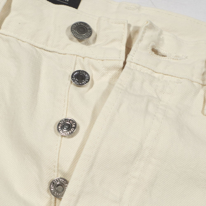 Translation missing: en.Levi's Men's 501 Original Rent Free Lightweight Jeans Off White Cotton-38x30