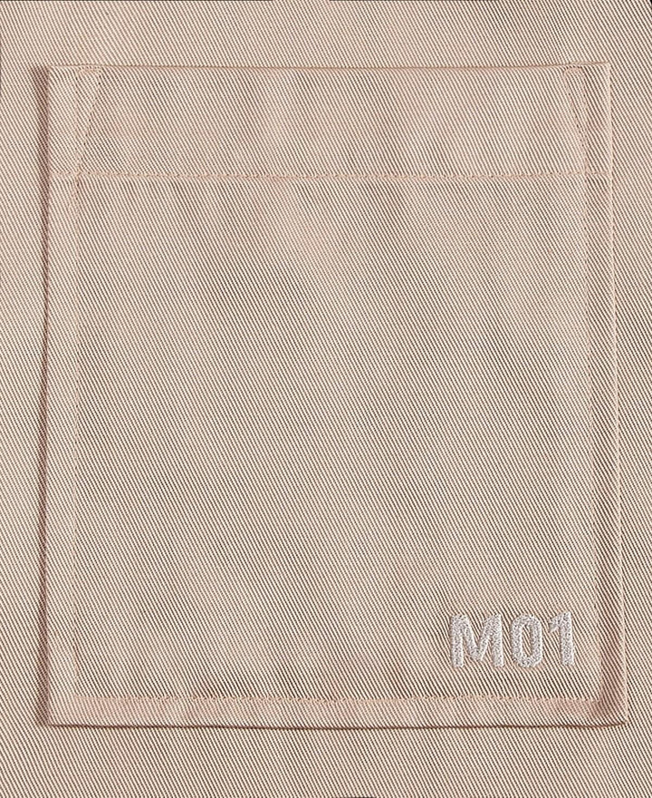 Translation missing: en.Mode of One Men's Relaxed-Fit Button-up Woven Shirt Cinnamon Brulee-Large