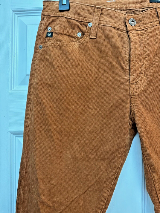 Translation missing: en.AG Tellis Men's Modern Slim Fit Corduroy Jeans in Clay Stone-36/34