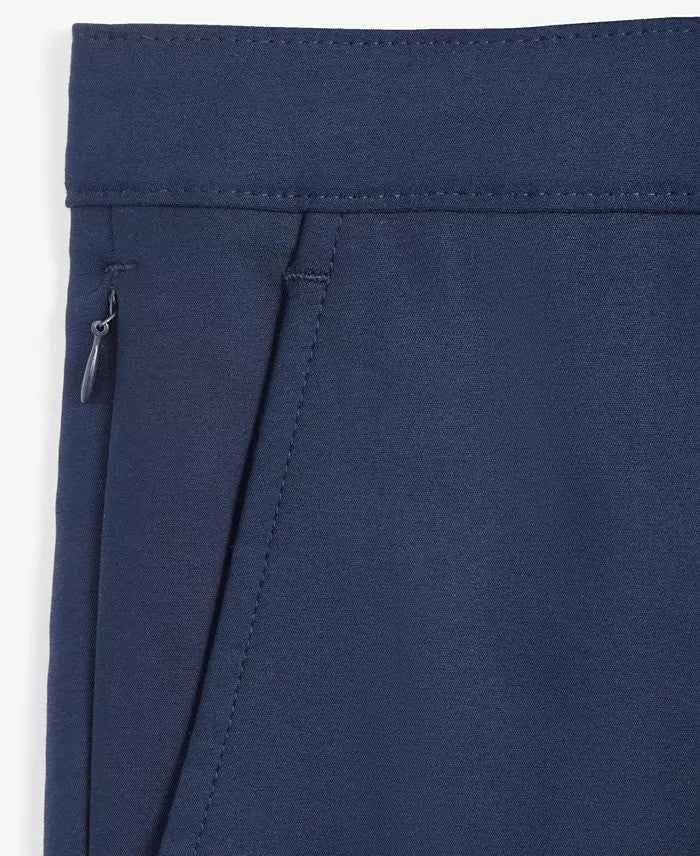 Translation missing: en.Alfani Men's Regular-Fit Stretch Pleated Pants in Blazing Navy-32x30