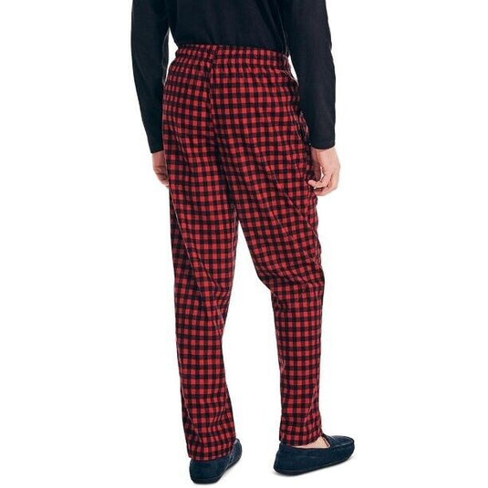 Translation missing: en.Nautica Men's Soft Cozy Fleece Pajama Pants Nautica Red Plaid-XL