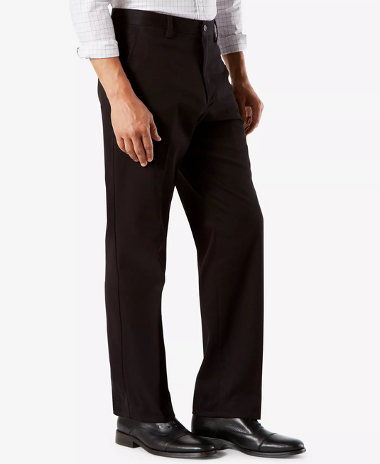 Translation missing: en.Dockers Men's Easy Khaki Classic Fit Stretch Pants Comfort Waist Black-42x30