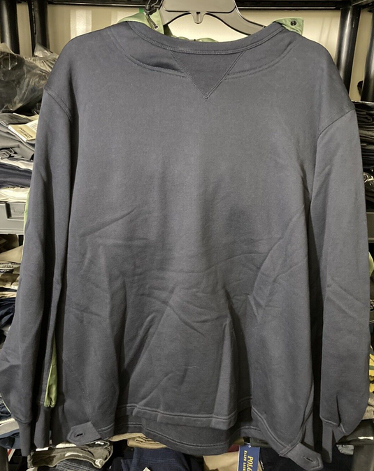Translation missing: en.Zucca Men's 14 COTTON HOODED SWEATSHIRT Navy/Green-Medium