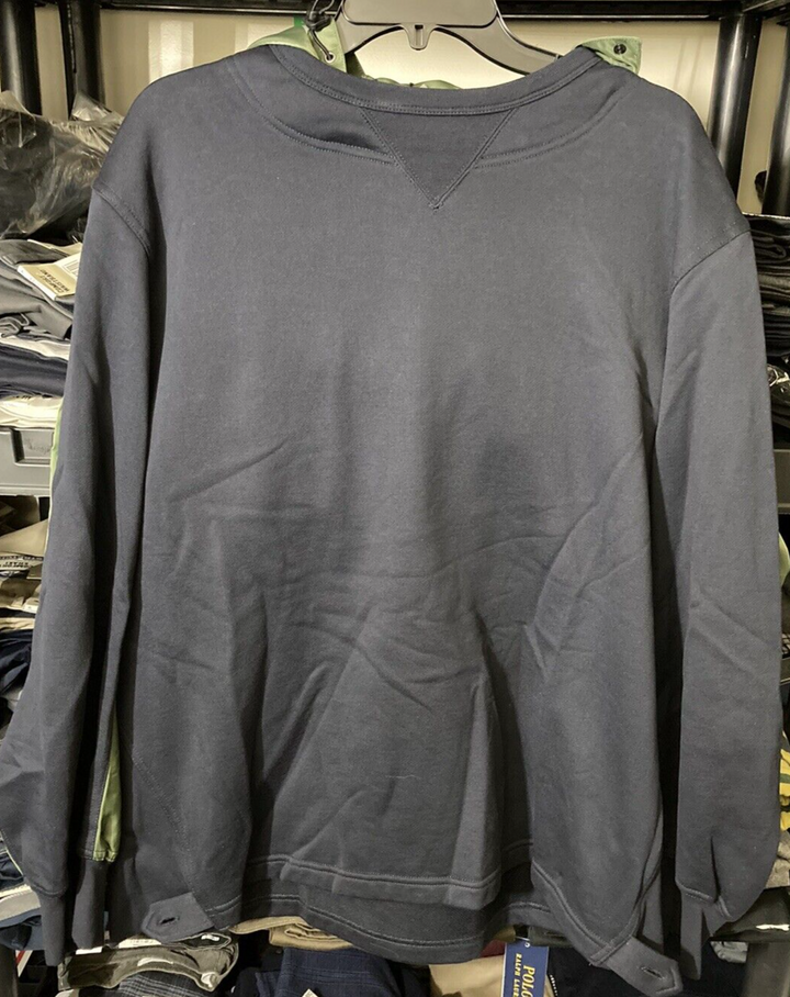 Translation missing: en.Zucca Men's 14 COTTON HOODED SWEATSHIRT Navy/Green-Medium