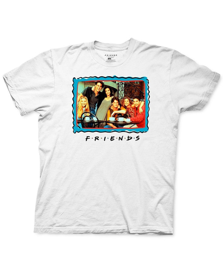 Translation missing: en.Ripple Junction Friends Frame Men's Graphic T-Shirt White Large
