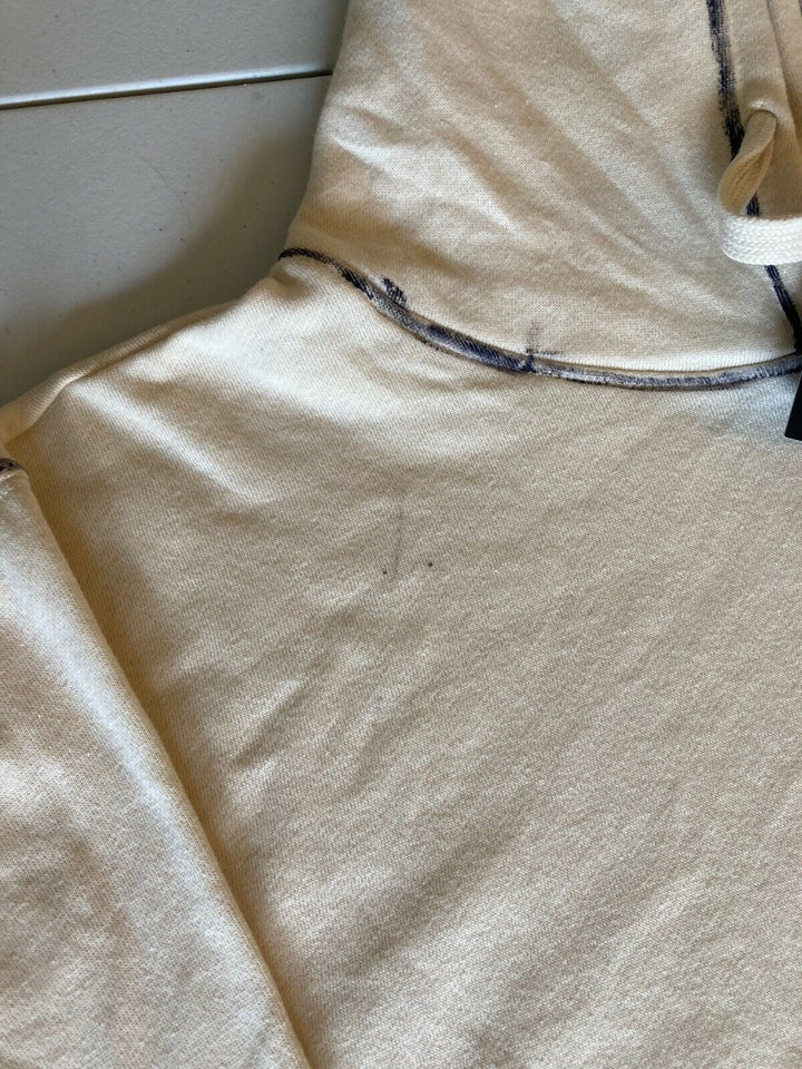 Translation missing: en.And Now This Men's Regular Fit Painted Seams Fleece Hoodie in Highbeam Tan-Small