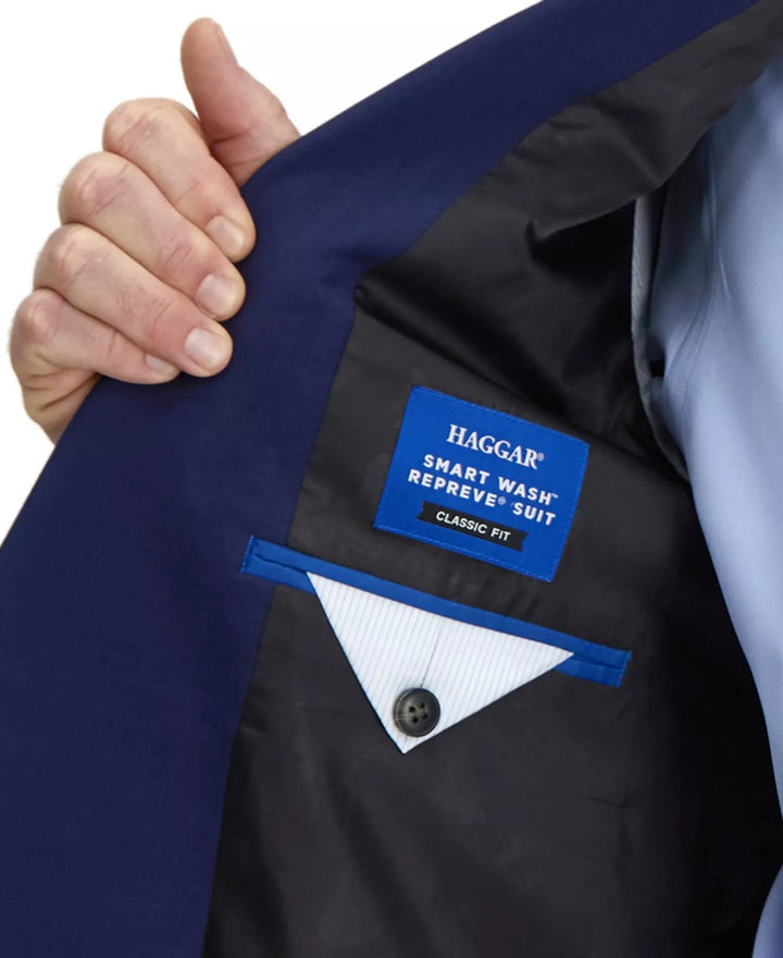 Translation missing: en.Haggar Men's Smart Wash Classic Fit Suit Separates Jackets Midnight Blue-42R