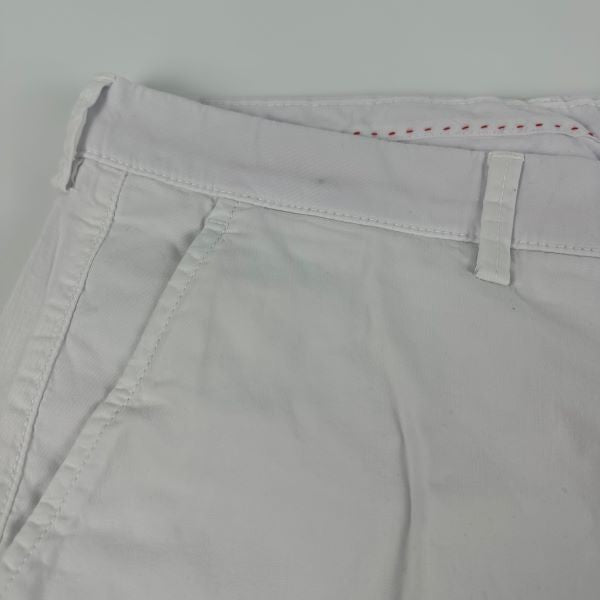 Translation missing: en.The Men's Store at Major Dept Store Twill Regular Fit Shorts White-38