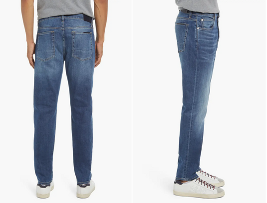 Translation missing: en.7 for All Mankind Men's Adrien Slim-Fit Jeans in Newman Blue 29/32