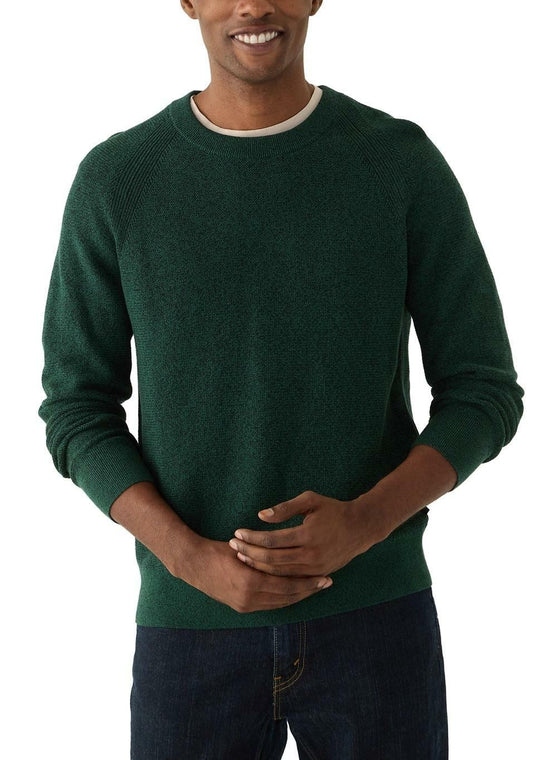 Translation missing: en.Michael Kors Mouline Sweater Dark Emerald Size 2XL Men's Modern-Fit Textured