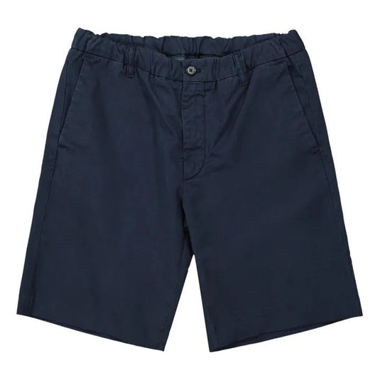 Translation missing: en.NNO7 Theodore Mens Organic Cotton Casual Shorts in Navy Blue-Size  32