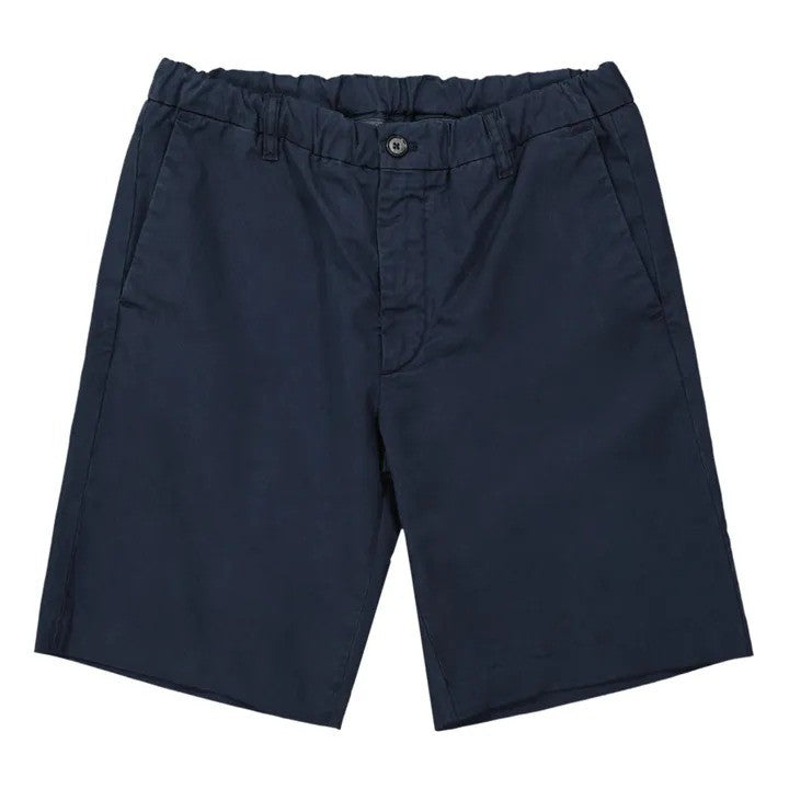 Translation missing: en.NNO7 Theodore Mens Organic Cotton Casual Shorts in Navy Blue-Size  32