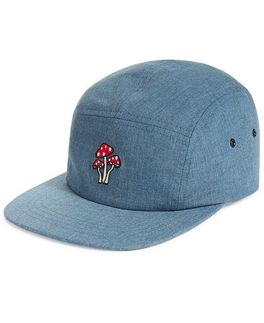 Translation missing: en.Sun + Stone Mens Mushroom Graphic Hat in Denim Blue-O/S
