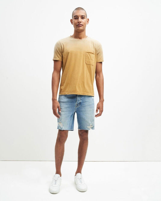 Translation missing: en.7 For All Mankind Cooper Vintage Relaxed Straight Fit Denim Shorts Cottonwood-30