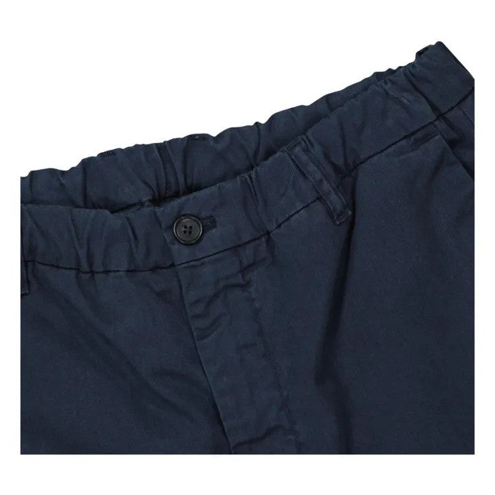 Translation missing: en.NNO7 Theodore Mens Organic Cotton Casual Shorts in Navy Blue-Size  32