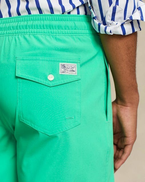Translation missing: en.Polo Ralph Lauren Men's 5.75 Inch Traveler Reg-Fit Swim Trunk Classic Kelly-2XL
