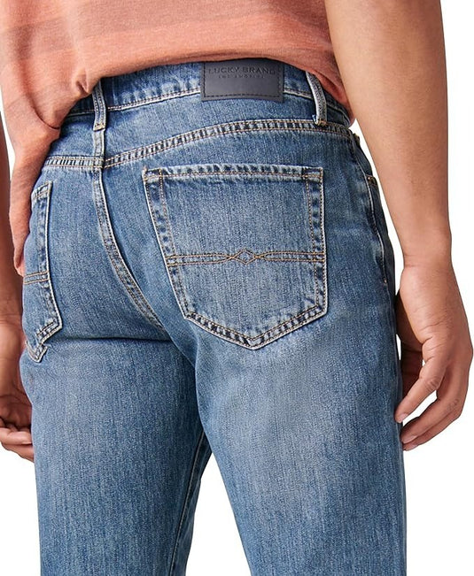 Translation missing: en.Lucky Brand Men's Slim-Fit 121 Heritage Stretch Jeans Henderson Blue-40x30