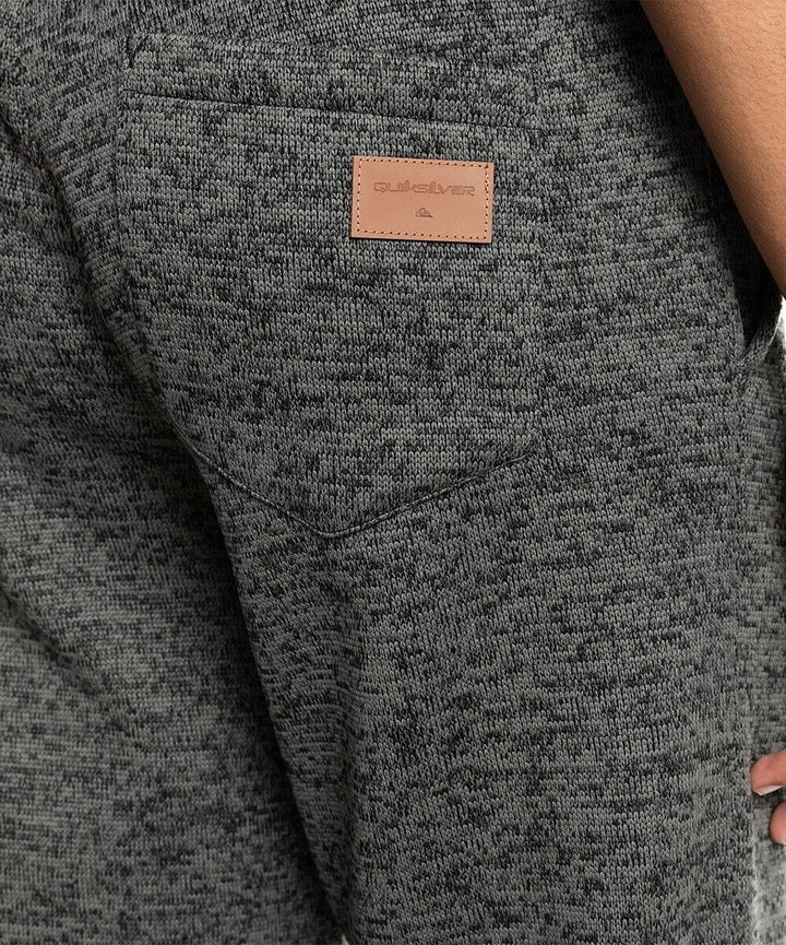 Translation missing: en.Quiksilver Men's Keller Light Weight Fleece Jogger in Dark Grey Heather-Large