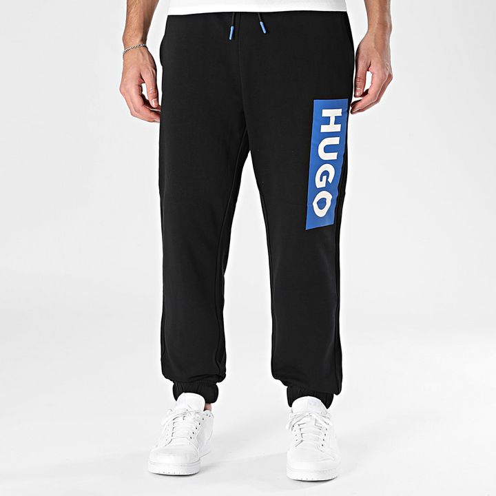Translation missing: en.Hugo Boss Men's Joggers 2XL 44-46W Black Relaxed Fit Nuram Logo Cotton