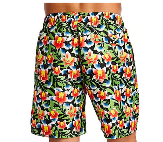 Translation missing: en.2xist Men's Catalina 16" Swim Shorts M15116 in FLORAL NEON/WHITE-Medium