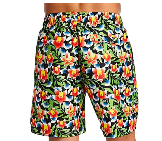 Translation missing: en.2xist Men's Catalina 16" Swim Shorts M15116 in FLORAL NEON/WHITE-Medium