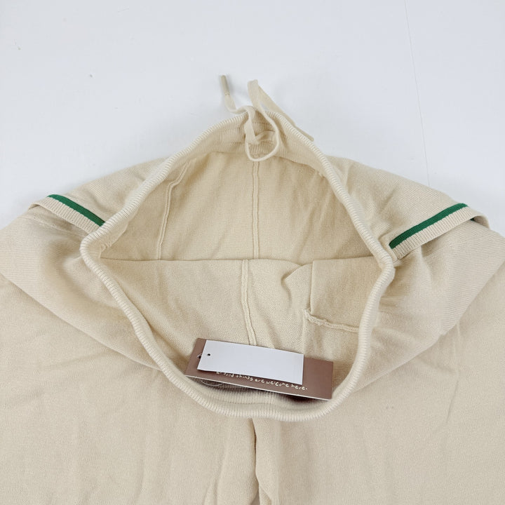 Translation missing: en.All Good Things Are Welcome Here French Terry Cotton Tennis Shorts Cream-Medium