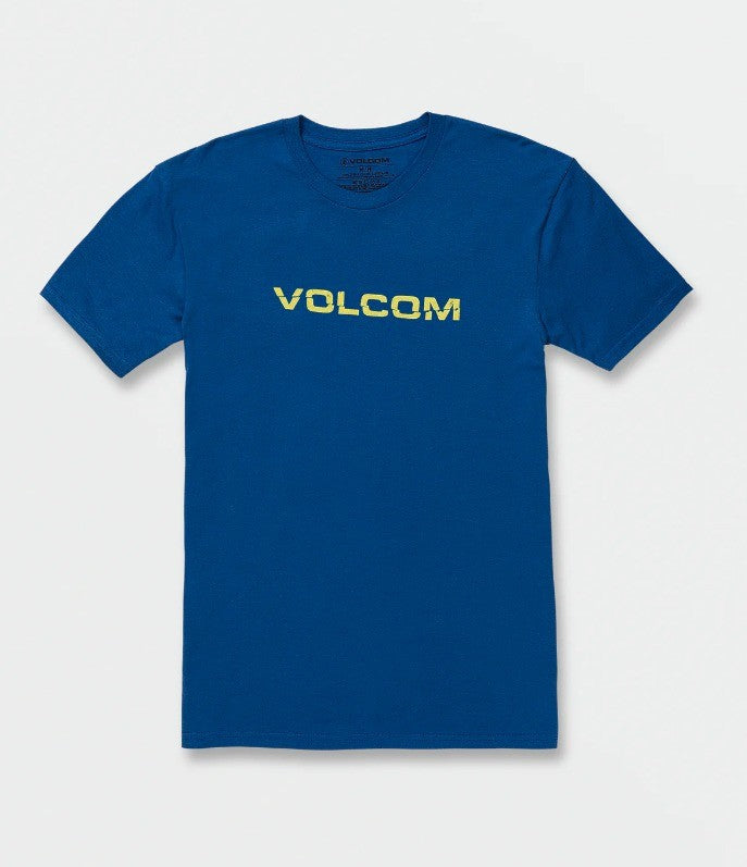 Translation missing: en.Volcom Men's Rippeuro Short Sleeve T-Shirt Royal Blue-Small