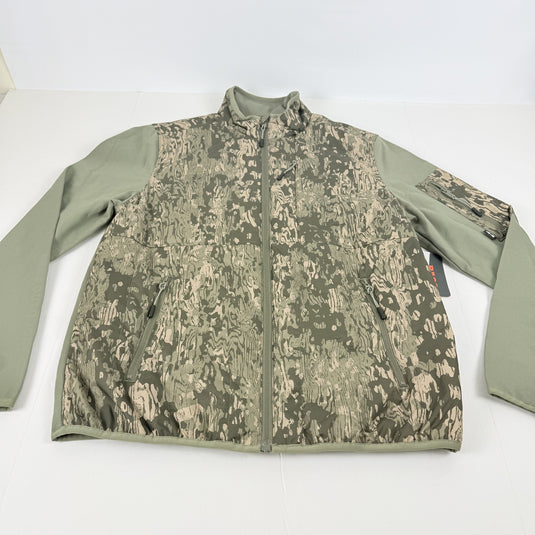 Translation missing: en.Bass Outdoor Men's Earlybird Runner Camo Jacket Bark Camo Deep Lichen-Large