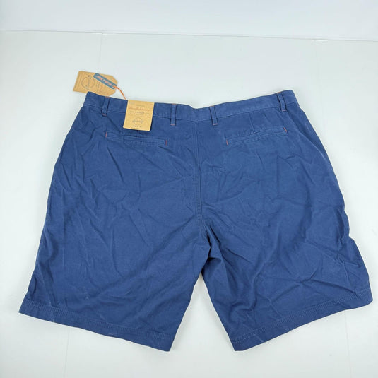 Translation missing: en.Weatherproof Vintage Men's 9" Stretch Ribbed Ottoman Flat Front Shorts Navy-40W