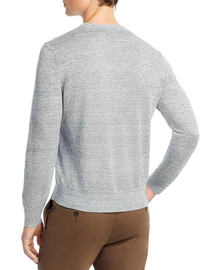 Translation missing: en.The Men's Store Major Dept Store Linen Crewneck Marled Sweater Blue Heather-2XL
