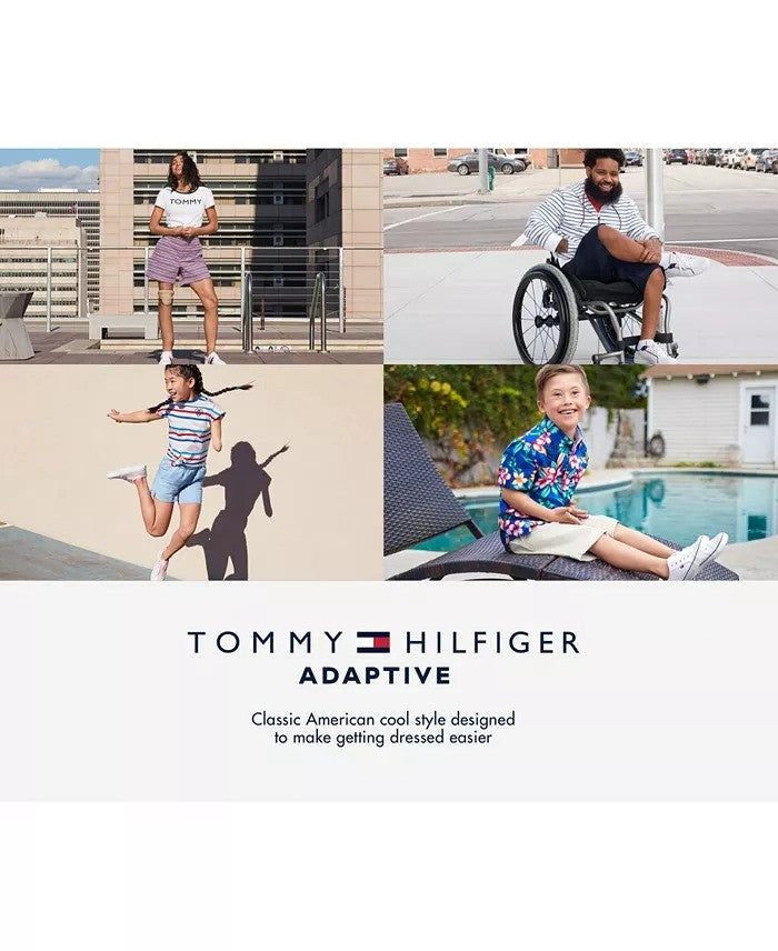 Translation missing: en.Tommy Hilfiger Adaptive Mens Seated Fit Chino Pants  Closure Beige-30/32