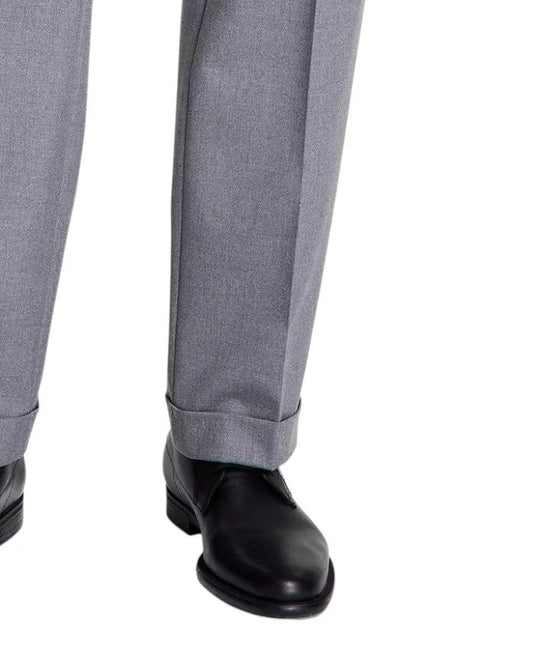 Translation missing: en.Michael Kors Men's Marina Pleated Solid Classic Fit Dress Pants Gray-36x29