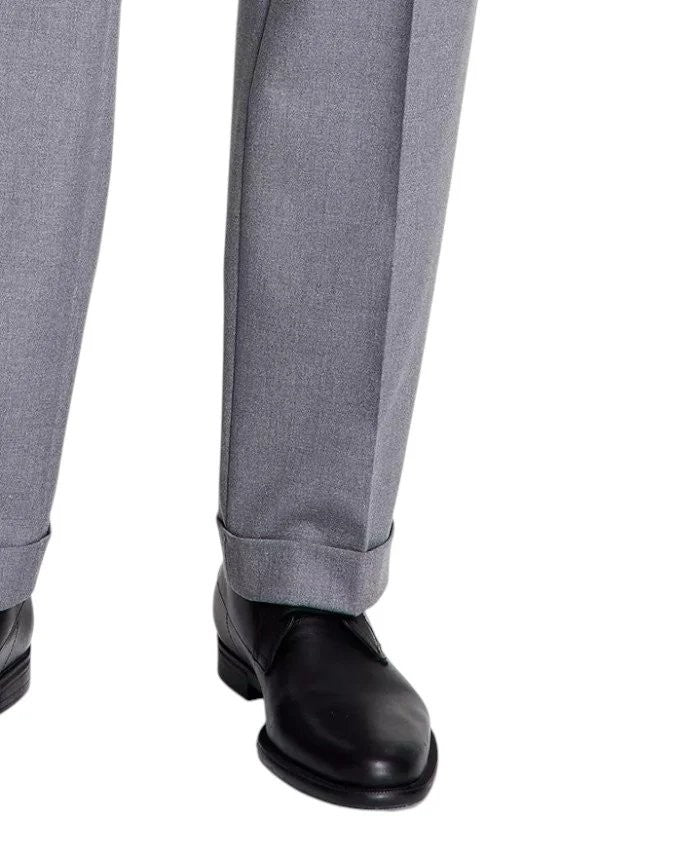 Translation missing: en.Michael Kors Men's Marina Pleated Solid Classic Fit Dress Pants Gray-36x29